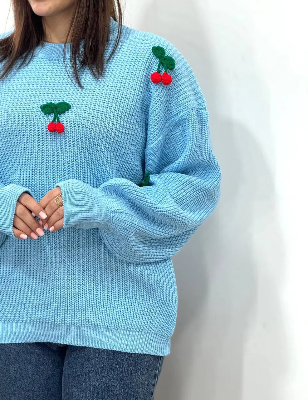 پلیور بافت آلبالو 1